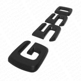 03-18 G550 AMG Letter Emblem Rear Door Body Logo Nameplate Badge Decorate Black
