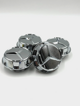 4pcs Mercedes Benz Maybach C63s E63s CLS63s AMG Chrome Center Caps Screw On 60mm