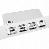 14-16 E350 AMG Letter Emblem 3D Trunk Logo Nameplate Badge Decorate OEM Chrome