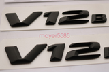 Black C43 + AMG + BITURBO 4 MATIC Trunk Emblem Badge Sticker for Mercedes Benz