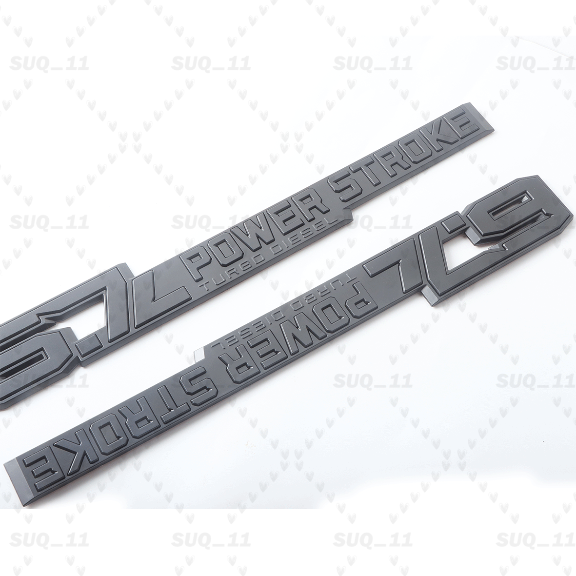 2PCS For 2023-2025 6.7L Power stroke Diesel Door Emblem