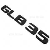 Benz GLB 35 AMG Rear Letter Emblem Liftgate Logo Nameplate Badge Gloss Black