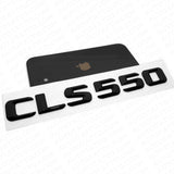 15-16 CLS 550 Emblem Trunk Lid Letter Nameplate Badge Decorate AMG Gloss Black