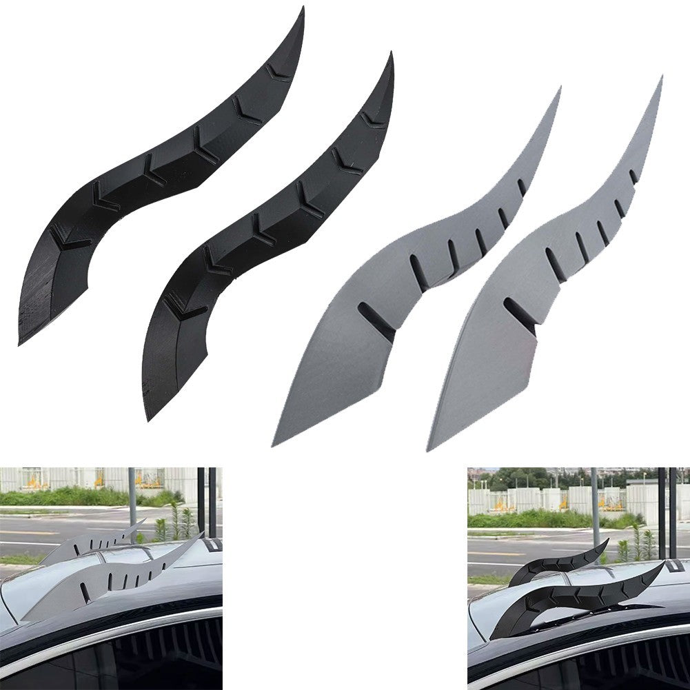 Bull Stickers 3D Design for Car Roof Dragon For Horn Modification Decoration