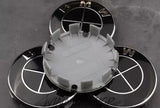 Set of 4 Fit for 68mm Wheel Rim Cover Hubcaps Emblem Badge In Box
