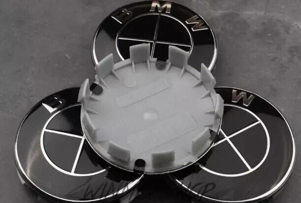 Set of 4 Fit for 68mm Wheel Rim Cover Hubcaps Emblem Badge In Box
