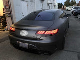 Black CLA45 AMG TURBO 4MATIC Trunk Emblems Badges for Mercedes Benz C117 X117