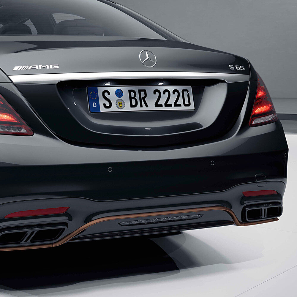 18-21 S 65 AMG Letter 3D Emblem Trunk Logo Nameplate Badge Decorate OEM Chrome
