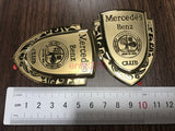 Golden AFFALTERBACH Club For Mercedes Benz Car Body Emblem Rear Trunk Lid Badge