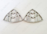 Silver Side Rear Trunk Badge Emblem For Mercedes Benz Maybach S Class S400 S500