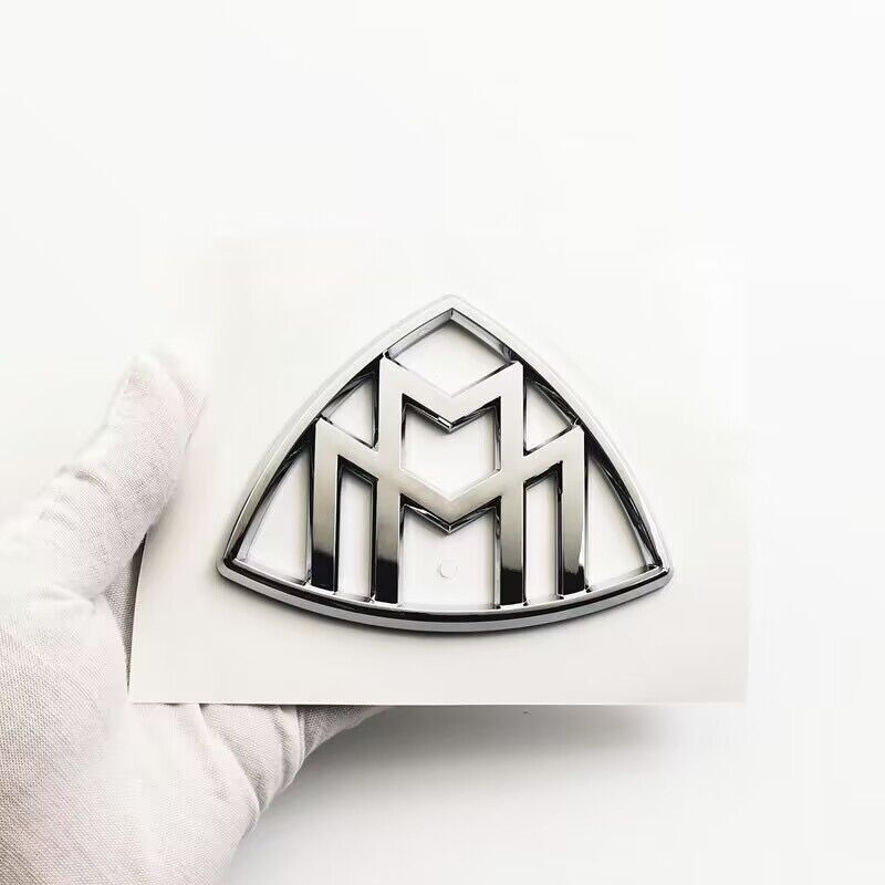 4X Maybach set Fender Side Rear Trunk Emblems Badge For Mercedes Benz S Class