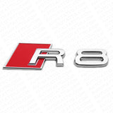 Audi R8 OEM Chrome Rear Letter Trunk Badge Trunk Emblem Badge Logo Sport