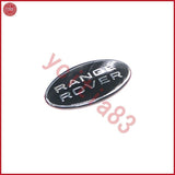 6PCS RANGE ROVER & SPORT SUPERCHARGED Black Emblem Logo Front Rear Hood