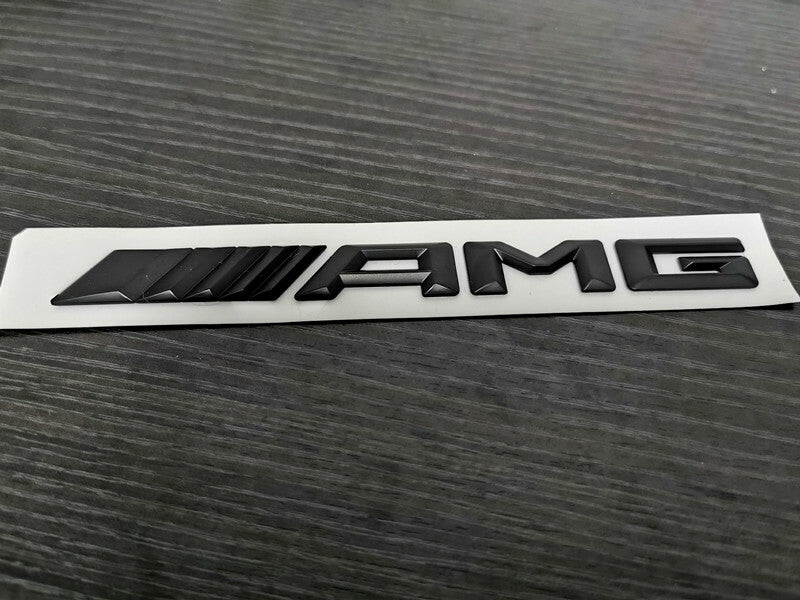 Matt Black AMG Replacement Decal Badge Sticker For Mercedes-Benz CLA 45 117