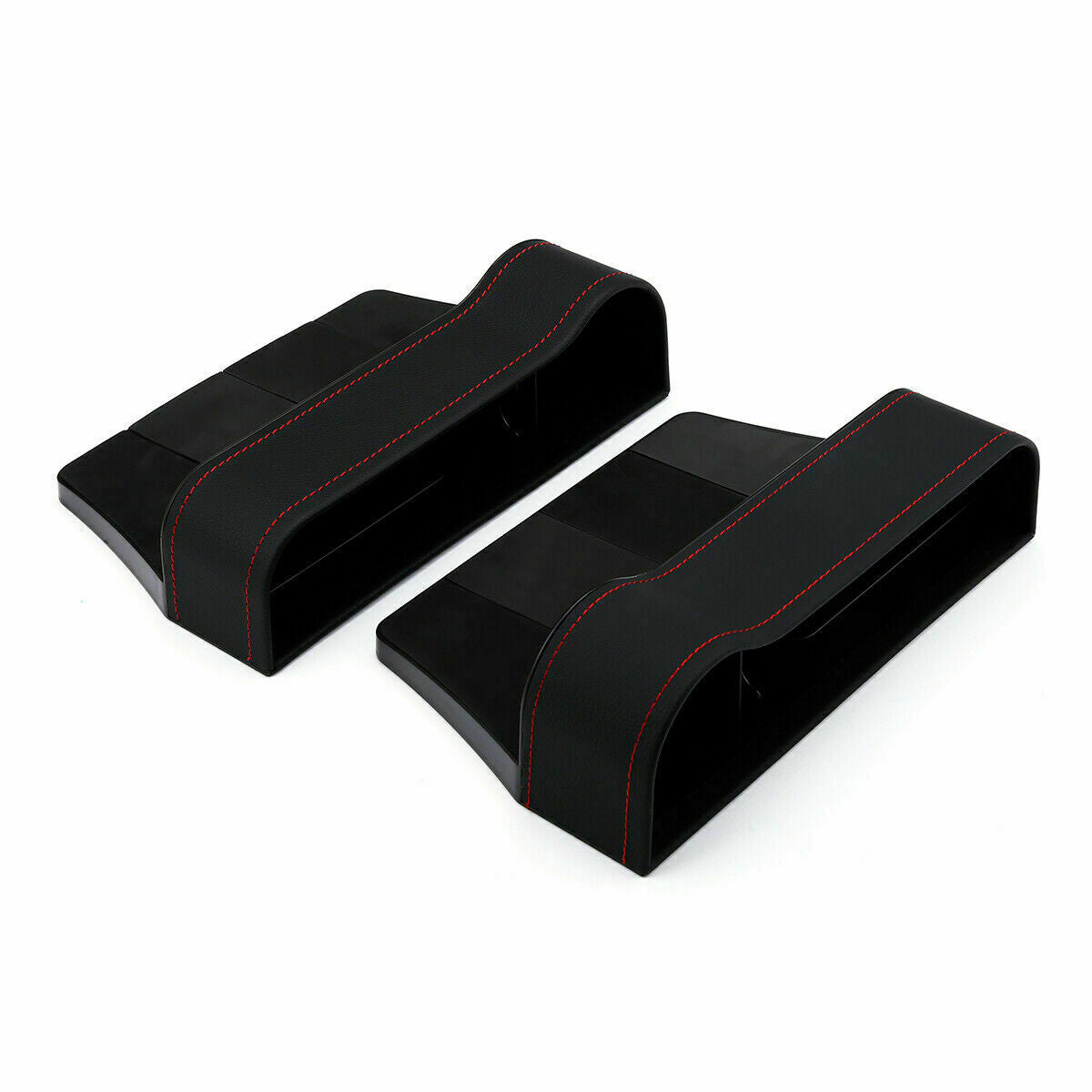 2x Seat Crevice Box Storage Cup Holder Organizer Auto Gap Pocket Stowing Accessory Car Accessory