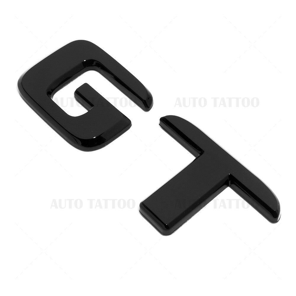 17-21 AMG GT Letter Emblem 3D Trunk Logo Nameplate Badge Decorate Gloss Black