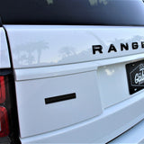 Range Rover Supercharged Blackout Letter Car Sport Liftgate Logo Emblem Badge