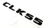 1PCS GLOSS BLACK CLK55 FOR MERCEDES CLK55 REAR TRUNK EMBLEM BADGE NAMEPLATE