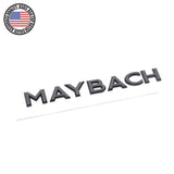 Nameplate Gloss Black Maybach Letter Emblem Trunk Hatch Sticker Maybach Badge