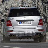 Benz ML 63 AMG Letter Emblem Trunk Logo Nameplate Badge Decorate Sport Chrome