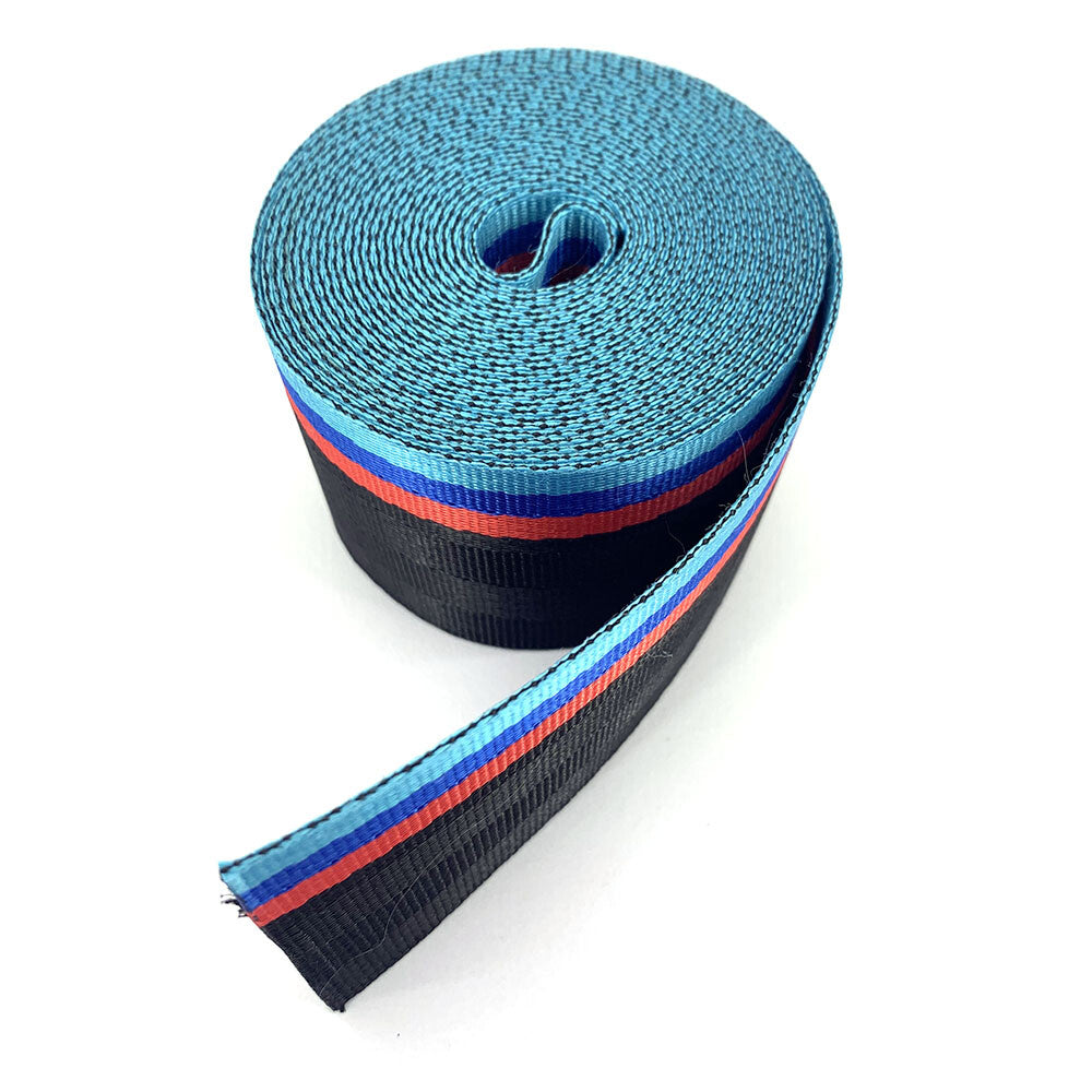 Universal BMW 2 Roll 3.6M Nylon Safety Strap Retractable Van Car Seat Lap Belt