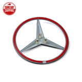 W222 S-Class Gloss Black Star Trunk Emblem For Mercedes S63 S65 S550 Rear Badge