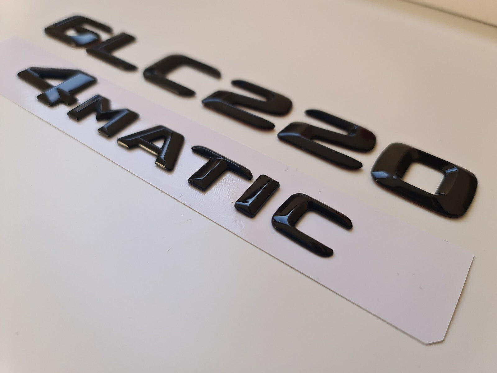 GLC220 4matic Black Letter Number Rear Boot Badge Emblem For GLC Class Mercedes