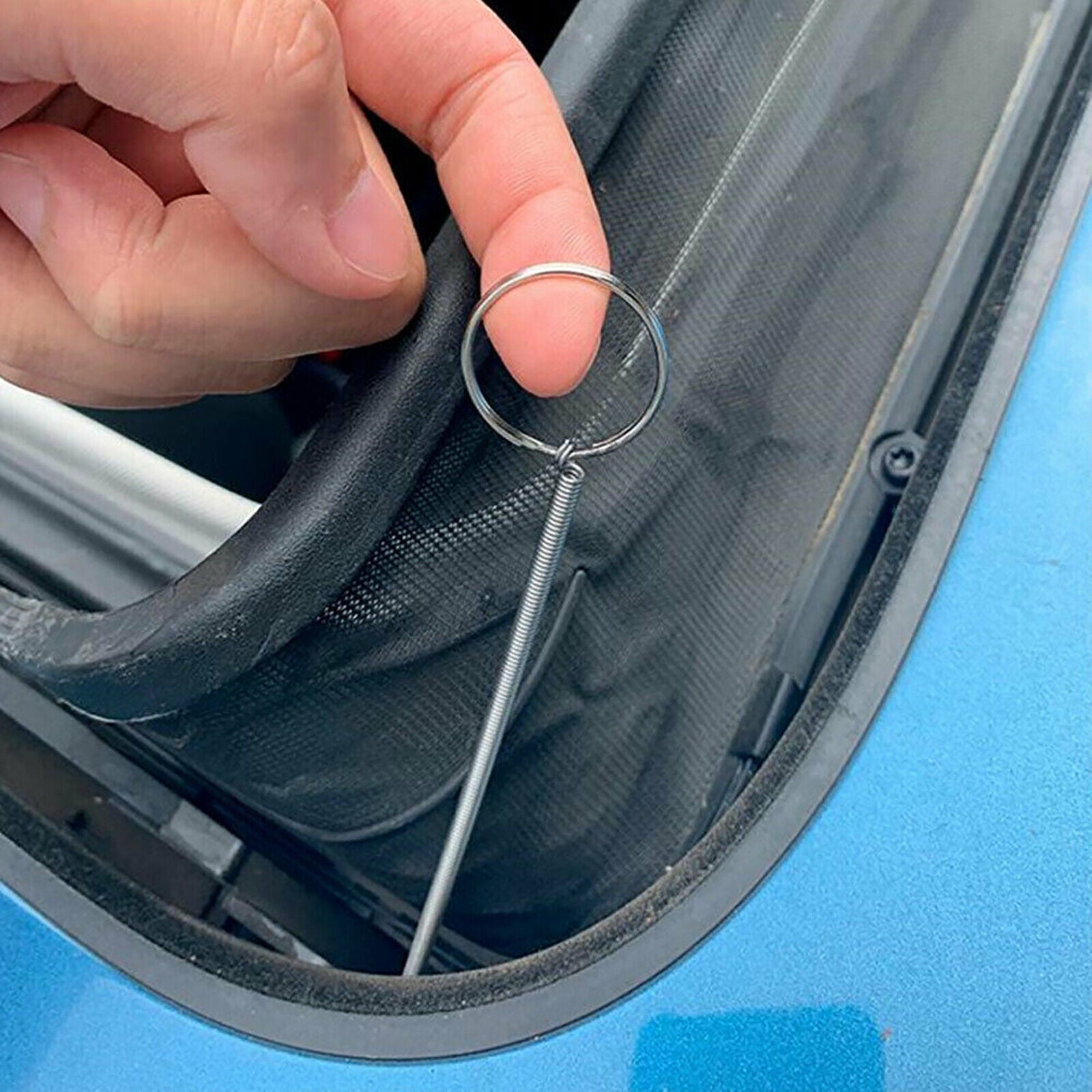 3X 150CM Flexible Car Drain Dredge Sunroof Cleaning Scrub Brush Tool Accessories