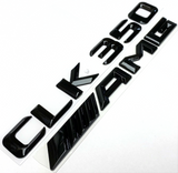 #1 BLACK CLK350 + AMG REPLACEMENT FOR MERCEDES REAR TRUNK EMBLEM BADGE DECAL LID