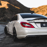 01-14 CLS 63 Emblem Trunk Lid Letter Logo Nameplate Badge Decoration AMG Black