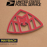 Genuine Black Glossy For Mercedes Maybach Trunk Emblem Badge Standing S Class
