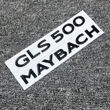 Gloss Black FOR GLS500 MAYBACH BLACK REAR TRUNK NAMEPLATE EMBLEM BADGE DECAL NEW