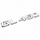 Benz GL 450 AMG Letter Emblem Trunk Logo Nameplate Badge Decorate Sport Chrome
