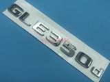 Chrome " GLE350d " Number Letters Rear Trunk Badge Emblem for Mercedes Benz GLE