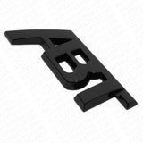 Audi Tuning ABT Sportsline 3D Badge Emblem Badge Logo Sport Gloss Black Decorate