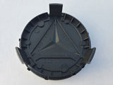 Set of 4 Center Caps  Black 2.95 Inch/75mm Fits Most Models