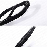 AMG Style Quad Exhaust Tips Tailpipe Cover Trim For A C E Class GLC CLA GLS GLE