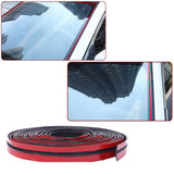 Car Accessories Windshield Roof Rubber Seal Strip Noise Insulation Stickers 2M