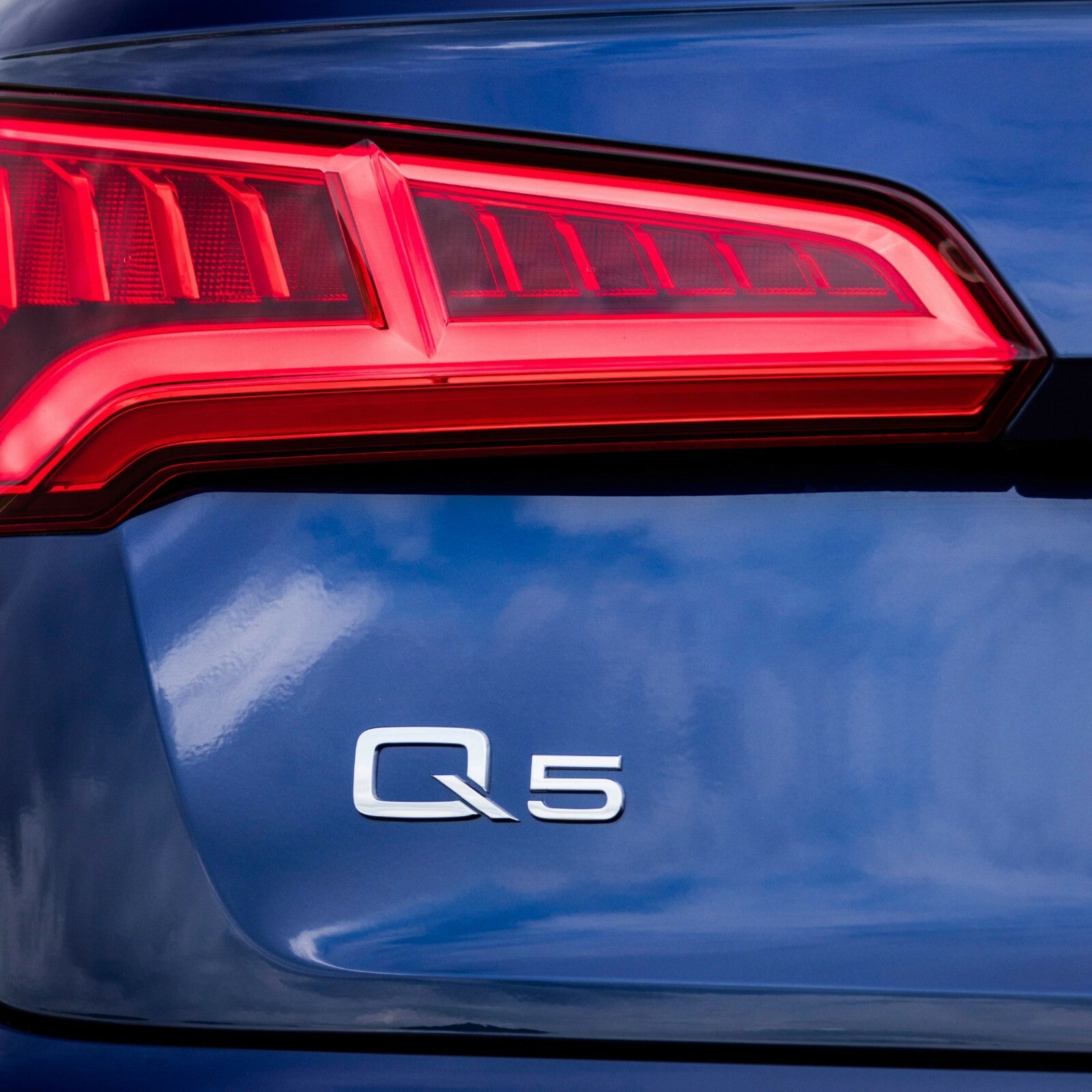 For Audi Q5 OEM Chrome Rear Letter Liftgate Badge Trunk Emblem Badge Logo Sport