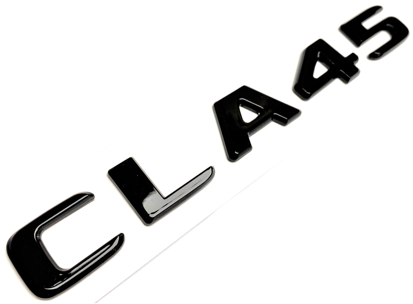 BLACK CLA45 For MERCEDES CLA45 REAR TRUNK NAMEPLATE EMBLEM BADGE LIFTGATE