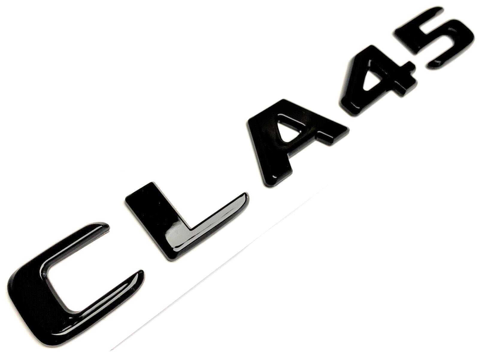 BLACK CLA45 For MERCEDES CLA45 REAR TRUNK NAMEPLATE EMBLEM BADGE LIFTGATE