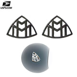 Gloss Black For Mercedes-Benz Maybach Auto Car Side Emblem Badge Decal Sticker