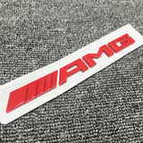 New 3D Red Rear Trunk Decal Badge Emblem FOR Mercedes-Benz AMG A C E CLS class