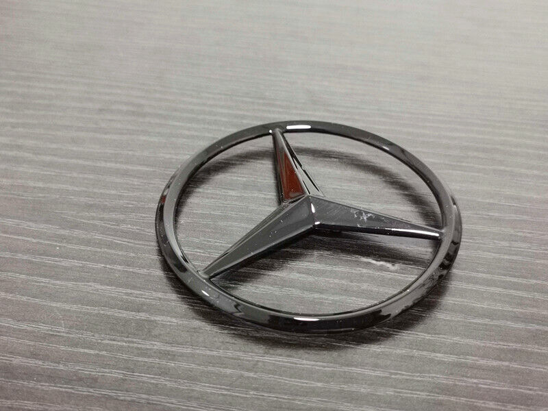 GLC63S SUV AMG V8 BITURBO 4MATIC+ Rear Star Emblem Black Combo Set Mercedes X253