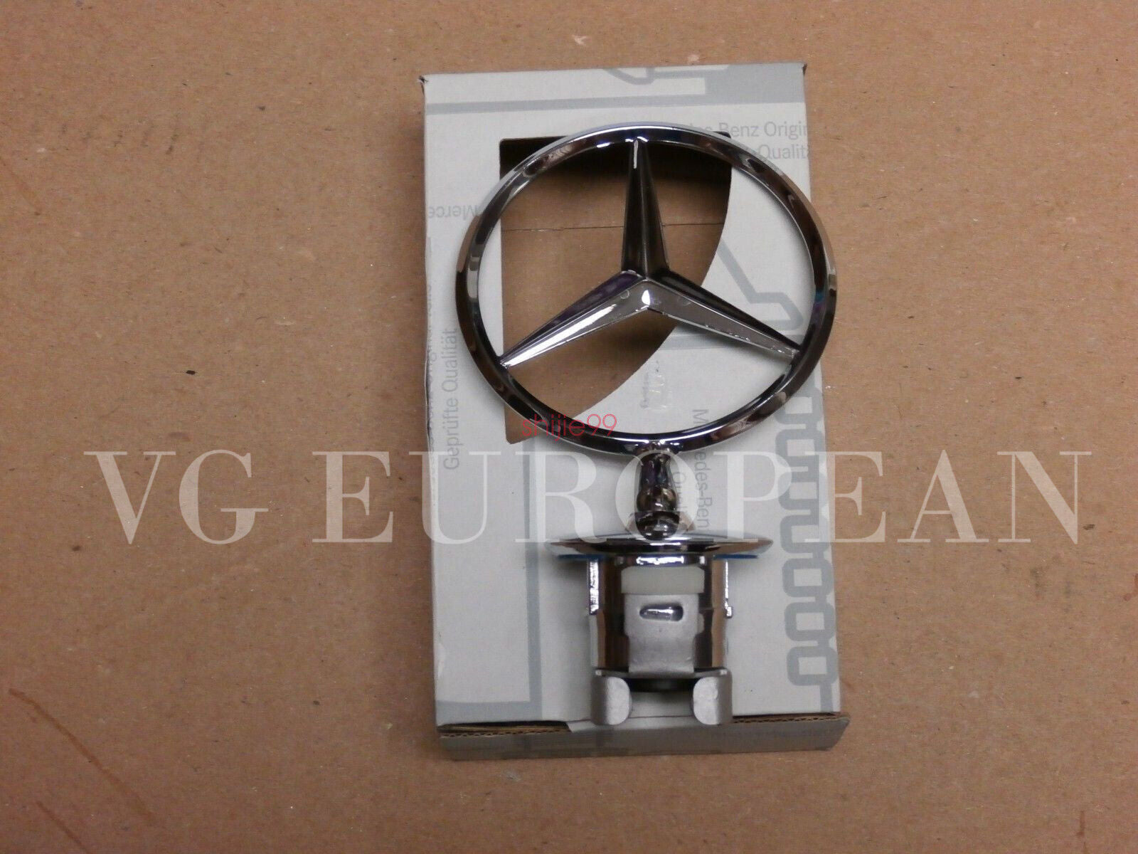 Mercedes-Benz S C E Class GENUINE Hood Star Chrome Emblem NEW !!!! OEM