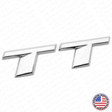 16-25 Audi TT OEM Chrome Rear Letter Tail Nameplate Trunk Emblem Badge Sport