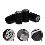 4pcs American Flag Tire Valve Caps Wheel Stem Air Valve Caps Accessories Tire Air Cap