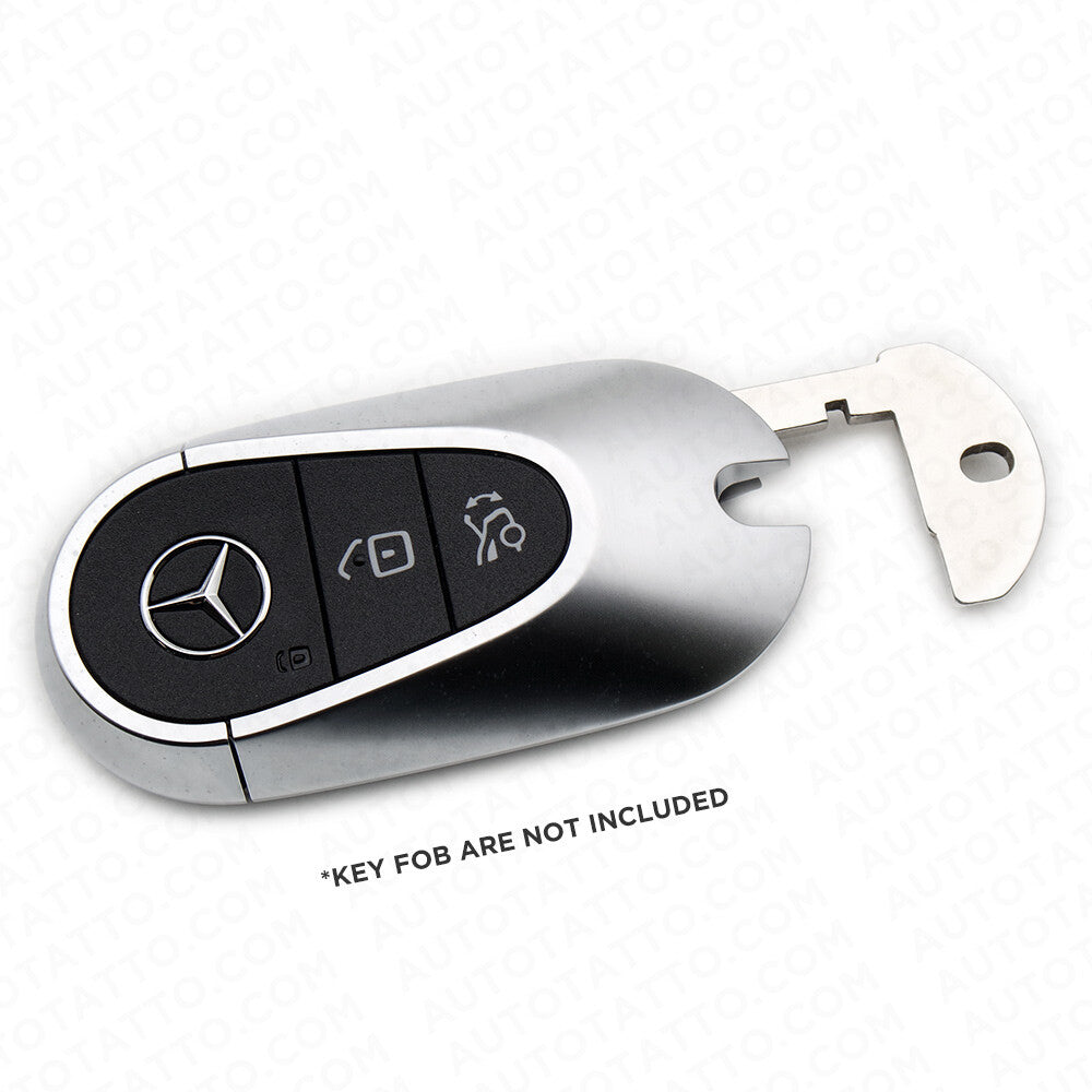 Insert Small Key Blank Emergency Key Uncut Blade for New 2022 Mercedes S G Class