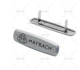 2 x for Mercedes MAYBACH Logo Emblems Front Seat Tuning Badges Metal #02