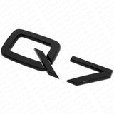 Audi Q7 Gloss Black Rear Letter Liftgate Badge Trunk Emblem Badge Logo Sport